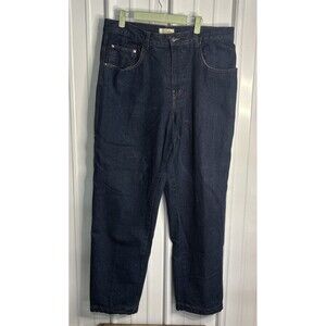 Boston Traders Mens Flannel Lined Jeans Size 36/32 EUC